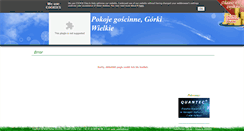 Desktop Screenshot of gorki-wielkie.info